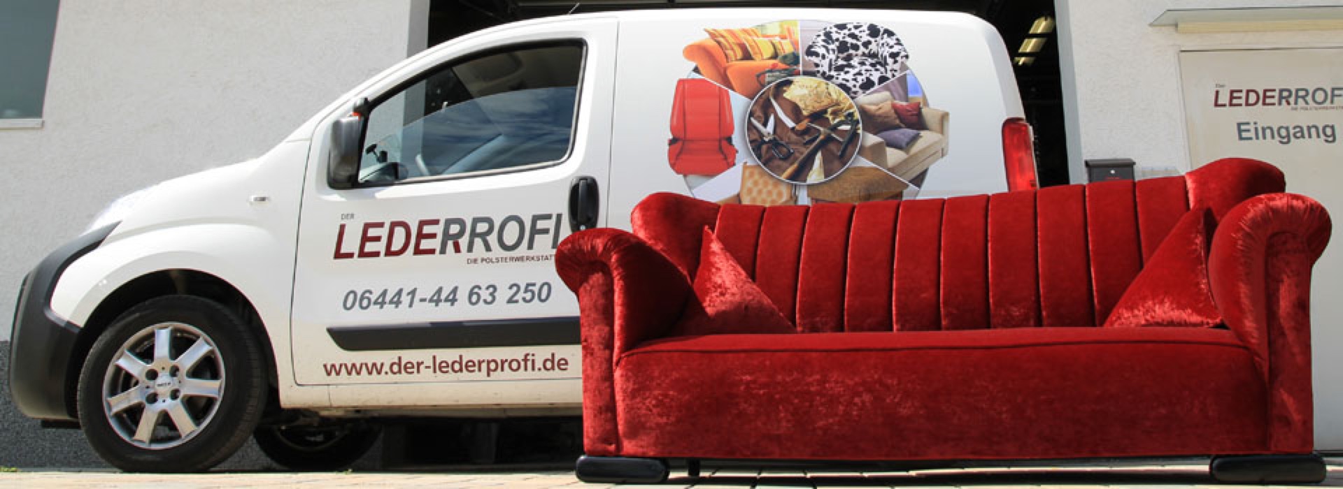 Lederarbeit Detail